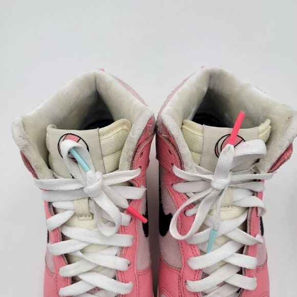 Nike Dunk High‎ Hoops Pack Pink DX3359-600 Womens Shoe size 7 Sneakers - Picture 5 of 13